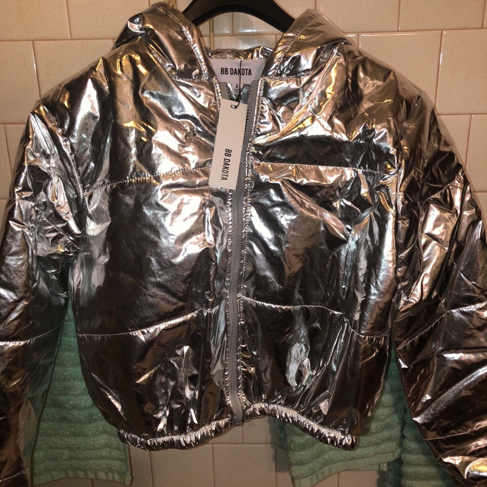 Steve Madden crop jacket brand new tags still on!